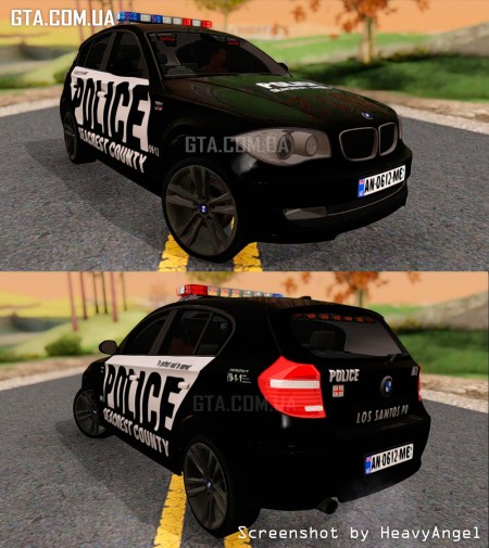 BMW 120i USA Police 2014
